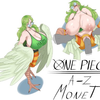 european mythology, greek mythology, mythology, one piece, monet (one piece), sunnysundown, angry, avian, big breasts, breasts, cleavage, clothed, clothing, female, female penetrated