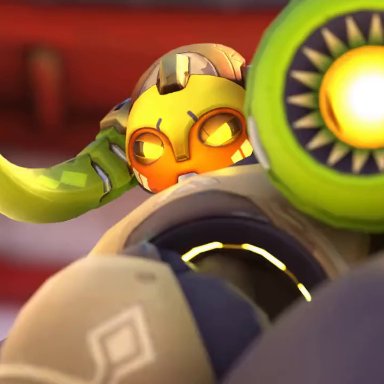 blizzard entertainment, overwatch, omnic, orisa, snips456fur, 1girls, adorable, anus, areola, ass, big ass, big breasts, big butt, bouncing ass, bouncing butt