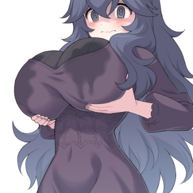 pokemon, hex maniac, perapera, big breasts, breasts, female, female only, lactation, lactation through clothes, tagme