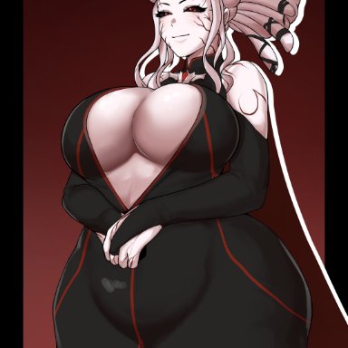 rwby, salem (rwby), ookii0199, ., 1girls, big breasts, breasts, busty, child bearing hips, curvaceous, curvy, curvy body, curvy female, curvy figure, female