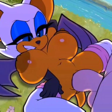 sonic (series), sonic the hedgehog (series), rouge the bat, theboogie, 1boy, 1boy1girl, 1girl, 1girls, bouncing breasts, cum in pussy, cum inflation, cum inside, ejaculation, female, furry