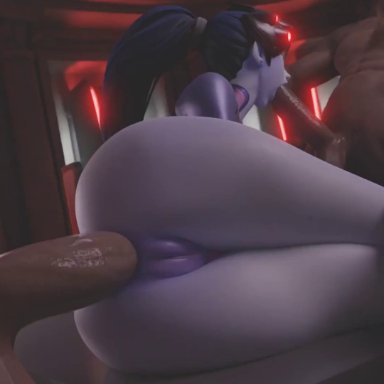 overwatch, overwatch 2, widowmaker, hentaudio, miyukiva, threedust, anal, anal penetration, anal sex, ass, blowjob, bubble butt, cum in ass, cum inside, dark-skinned male