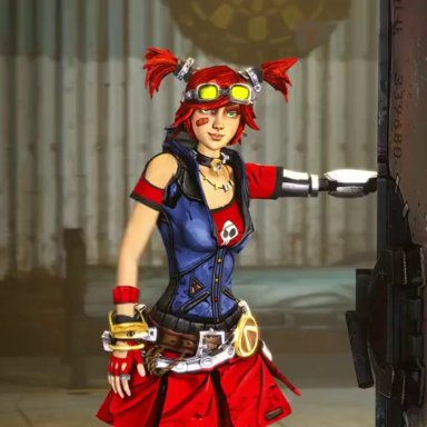 borderlands, deathtrap, gaige (borderlands), mad moxxi, maya (borderlands), incognitava, lordaardvark, sternmilly, anal, anal penetration, anal sex, areolae, ass, ass up, bandaid