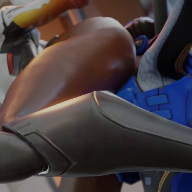 overwatch, cadet oxton, mercy, tracer, kishi, anilingus through clothes, ass on face, ass sniffing, big ass, facesitting, fetish, moaning, smothering, sniffing ass, stinkface