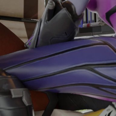 overwatch, mercy, widowmaker, kishi, ass on face, ass sniffing, big ass, clothed, facesitting, fetish, smothering, sniffing ass, stinkface, 3d, animated
