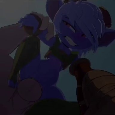 league of legends, tristana, yordle, theboogie, 1boy, 1girls, ahe gao, cum, cum in pussy, fucked silly, inflation, penis, shortstack, stomach bulge, vaginal penetration