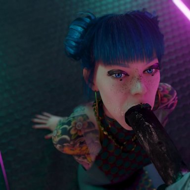 cd projekt red, cyberpunk 2077, cheri nowlin, lerico213, oolay-tiger, pewposterous, 1boy, 1boy1girl, 1female, 1girl, 1girl1boy, 1male, asian, asian female, big penis