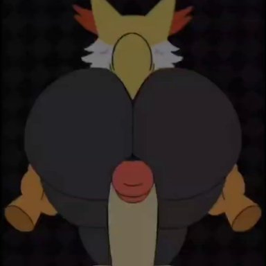 beat banger, pok&#233;mon, pokemon, braixen, dragonite, lopunny, lucario, pokemon (species), bent over, big ass, big balls, big butt, big penis, cum, girly