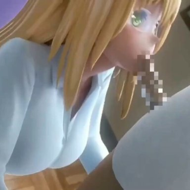 to love-ru, to love-ru darkness, tearju lunatique, mm-star, blowjob, exposed breasts, exposed nipples, glasses, large breasts, massive breasts, milf, moaning, moaning in pleasure, nurse office, public sex