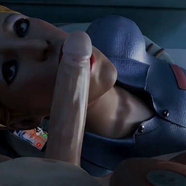 life is strange, joyce price, niisath, blonde hair, blowjob, clothes, in, licking penis, lipstick, mascara, milf, nude male, oral, penis, phone