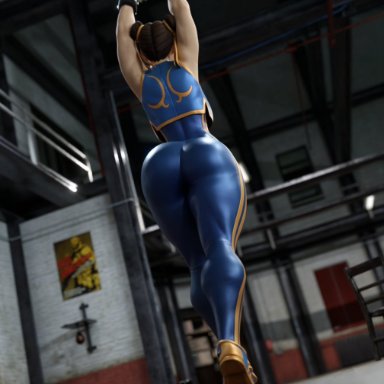 capcom, street fighter, chun-li, smitty34, 1girls, asian, asian female, ass, athletic, athletic female, big breasts, breasts, busty, curvaceous, curves