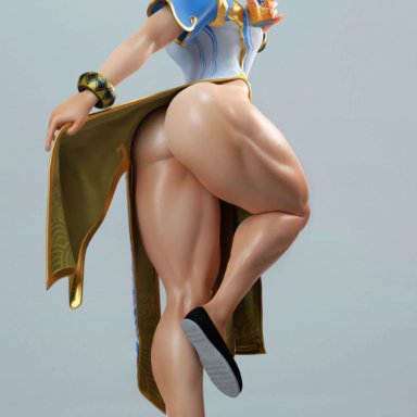 capcom, fanta, street fighter, street fighter 6, chun-li, batesz, 1girls, asian female, ass, ass focus, athletic, athletic female, big ass, big breasts, black hair