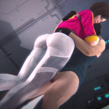 rogue company, ronin (rogue company), dat ass, thigh sex, tight clothing, 3d, animated, mp4, sound, tagme, video