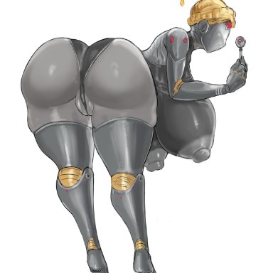 atomic heart, the twins (atomic heart), girlsay, 1robot, android, android girl, areola, ass, b1android, bending forward, big areola, big ass, big breasts, big butt, big nipples