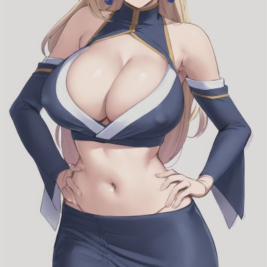 boruto: naruto next generations, naruto, naruto: the last, naruto (series), naruto shippuden, ino yamanaka, nai diffusion, novelai, stable diffusion, alternate costume, big breasts, blonde hair, blue eyes, blush, breasts