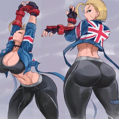 street fighter, street fighter 6, cammy white, arachnart, 1girls, ass, big ass, big breasts, big butt, breasts, bubble ass, bubble butt, fat ass, fat butt, thick ass