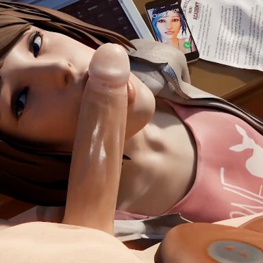 fhd, life is strange, max caulfield, nathan prescott, niisath, 1boy, 1girls, athletic female, bad voice acting, breasts, brown hair, cheating, cheating (relationship), cheating female, cheating girlfriend