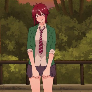 tomo-chan wa onna no ko, aizawa tomo, kubota junichirou, jellymation, clothed, red hair, sex, animated, sound, tagme, video