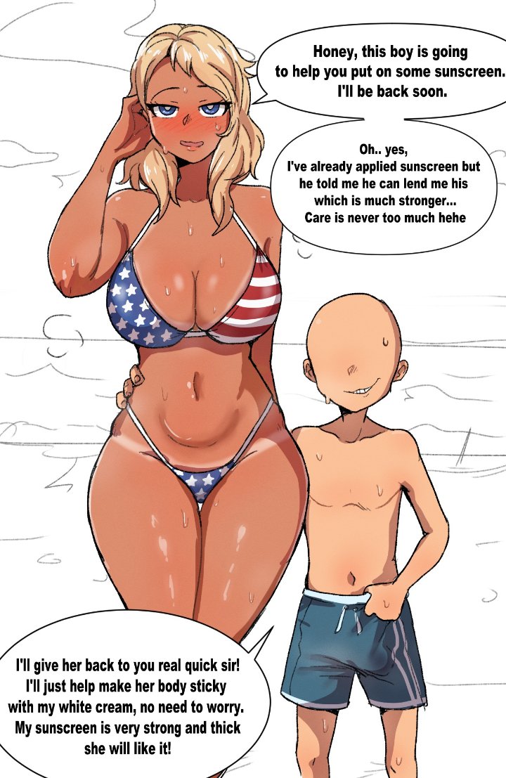 Rule 34 XYZ / original, mrchuuni, 1boy, 1girls, american flag