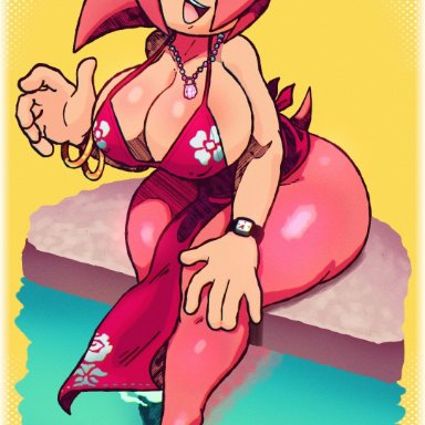 sonic (series), sonic the hedgehog (series), amy rose, devilishcentral, 1girls, anthro, big breasts, breasts, busty, female, female only, hedgehog, huge breasts, large breasts, solo