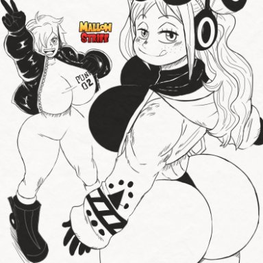 one piece, vegapunk lilith, vegapunk york, mallow strife, ass, big ass