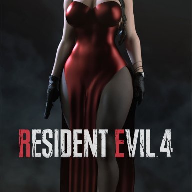 capcom, resident evil, resident evil 4, resident evil 4 remake, ada wong, ada wong (adriana), cga3d, erotichris, 1girls, abs, asian, asian female, ass, big ass, big breasts