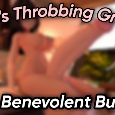 benevolent bunny, 1futa, animal ears, areolae, ball expansion, ball growth, balls, bed, bedroom, big breasts, big penis, breasts, cum, cumshot, ejaculation