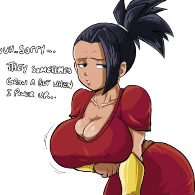 dragon ball, dragon ball super, kale, pseudocel, 1girls, big breasts, breasts, busty, huge breasts