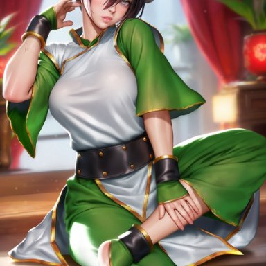 avatar the last airbender, toph bei fong, neoartcore, tagme