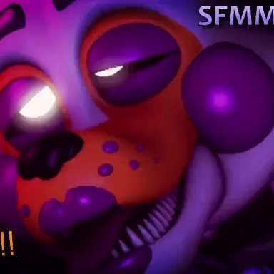 five nights at freddy's, five nights at freddy's world, scottgames, lolbit (fnaf), sfmmations, ahe gao, anal, anal sex, animatronic, anthro, anthro penetrated, ass, backsack, balls, big balls