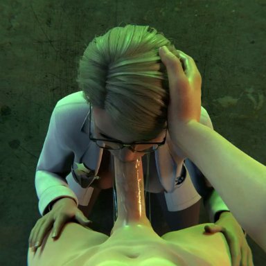 dc, dc comics, injustice 2, dr. harleen quinzel, harley quinn, darellak, deepthroat, fellatio, hand on head, 3d, animated, sound, tagme, video