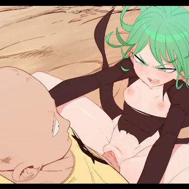 one-punch man, saitama, tatsumaki, masterploxy, mrploxy, rubyredva, spudninja, thekaimaster07, 1boy, 1girls, anus, bald, blush, bouncing breasts, cum