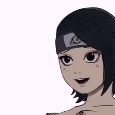 boruto: naruto next generations, naruto, naruto (series), shounen jump, sarada uchiha, uzumaki naruto, angelyeah, 1girls, ahe gao, black eyes, black hair, breasts, completely nude, cowgirl position, dildo