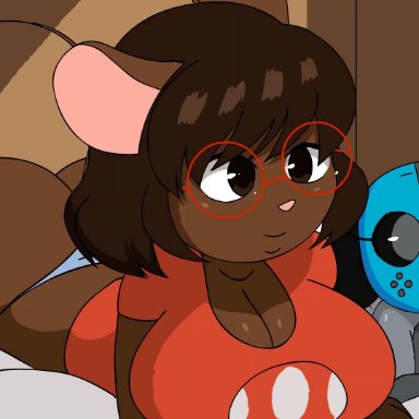 nintendo, nintendo switch, amelia (joaoppereiraus), genevieve bonnet, gwen martin, joao (joaoppereiraus), switch dog, toshio nakamura, zaviel, adorable, anal, anal fingering, anthro, ass, bed