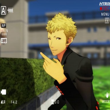 atlus, persona, persona 5, ann takamaki, joker (persona), ren amamiya, ryuji sakamoto, shiho suzui, htr18, 1boy, 1girls, 2boys, 2girls, big ass, big breasts