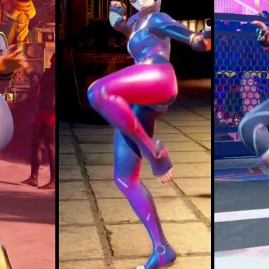 street fighter, street fighter 6, cammy white, chun-li, juri han, 3girls, blonde hair, catsuit, chinese clothes, female, female only, foot fetish, full-body suit, inviting, inviting to sex