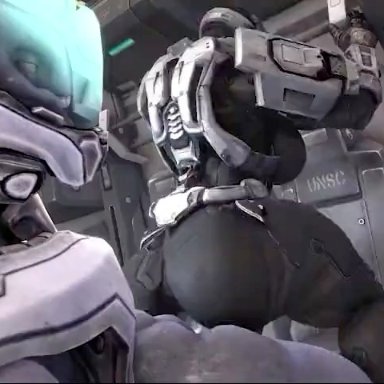 halo (game), halo (series), female spartan (halo), male sangheili (halo), spartan (halo), audiogman, lehornysfx3d, rayhuma, 1boy, 1futa, anal sex, anus, armor, ass dough, big ass