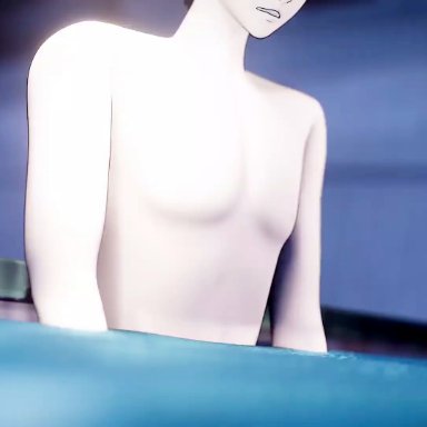 atlus, persona, persona 5, joker (persona), ren amamiya, tae takemi, amateurthrowaway, 1boy, 1girls, breasts, cum, cum in container, female, goth, handjob