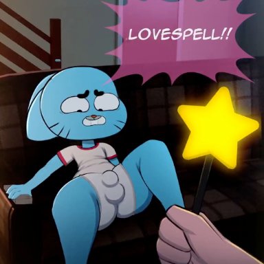the amazing world of gumball, gumball watterson, richard watterson, bootydox, 2boys, anal, cum, father and son, femboy, incest, riding, sex, yaoi, animated, sound
