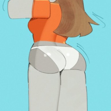 roblox, robloxian, wamudraws, ass, panties, tagme, tagme (character)