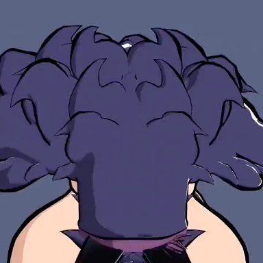 game freak, nintendo, pokemon, pokemon xy, hex maniac, colonalcbplayer, big breasts, bouncing breasts, breasts, breasts bigger than head, breasts bigger than torso, bunny girl, bunnysuit, dancing, huge breasts