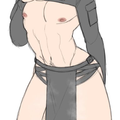 male magnus, oc, original character, mctamagomaki, 1boy, 1femboy, 1male, balls, bare chest, big balls, big butt, big penis, black clothing, black hair, chest