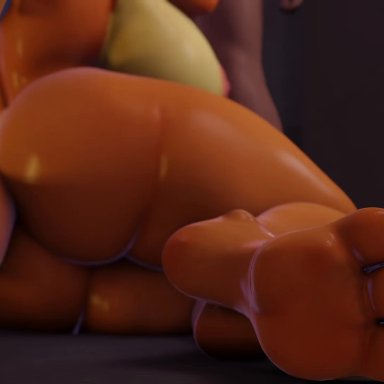 nintendo, pokemon, charizard, generation 1 pokemon, pokemon (species), yuki (evov1), yukizard (evov1), tenzide, anthro, ass, big ass, big breasts, big butt, bodily fluids, breasts