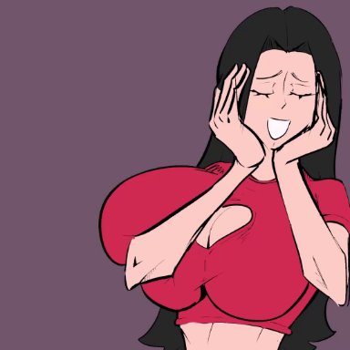 one piece, patreon, boa hancock, monkey d luffy, galme-way, ahe gao, ass, ass focus, ass grab, ass slap, big ass, big breasts, breasts, butt focus, butt grab