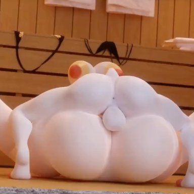 nintendo, pokemon, pok&#233;mon (species), scorbunny, scorbunny (bluejuicyjuice), scorbunny (valorlynz), dividebyzero, anthro, anus, ass, audible creampie, audible ejaculation, balls, big ass, big penis