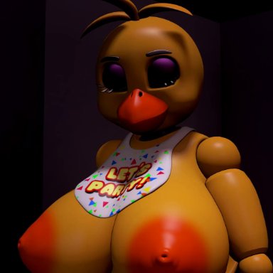 five nights at freddy's, toy chica (fnaf), toasterking, anal vore, animatronic, ass on face, big ass, bubble butt, death, digestion, digestion noises, fatal, fatal vore, huge belly, stomach deformation