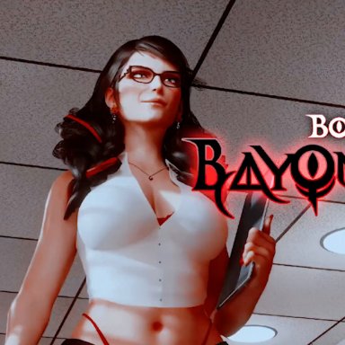 bayonetta, bayonetta 2, bayonetta (character), aanix, anal, anal sex, big ass, big breasts, big penis, cum, cum in ass, cum in mouth, cum in pussy, cum inside, deep penetration