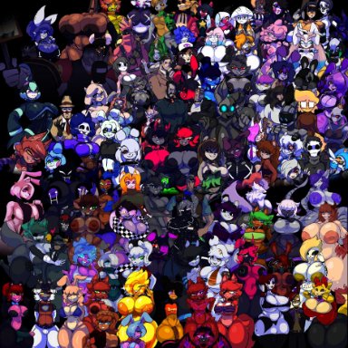 fazclaire's nightclub, five nights at freddy's, five nights at freddy's 2, fnaf, fredina's nightclub, helluva boss, scottgames, team fortress 2, tf2, the backrooms, acorn hair, angelina (just sfm user), anlord (character), ballora, ballora (fnafsl)