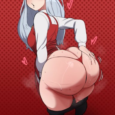 my hero academia, eri (my hero academia), yamathegod, aged up, ass, ass focus, big ass, big butt, bottom heavy, breasts, bubble ass, bubble butt, clothing, female, female only