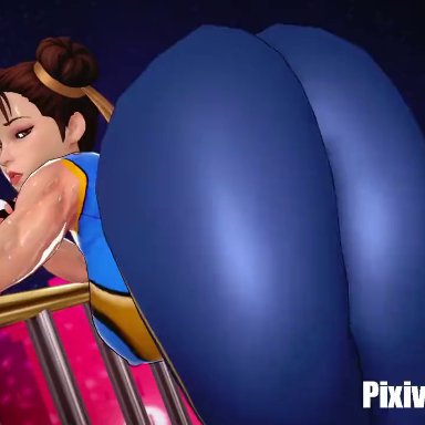 fortnite, street fighter, chun-li, chun-li (fortnite), wily27, 1girls, ass, big ass, big breasts, big thighs, breasts, busty, clothed female, clothing, fat ass